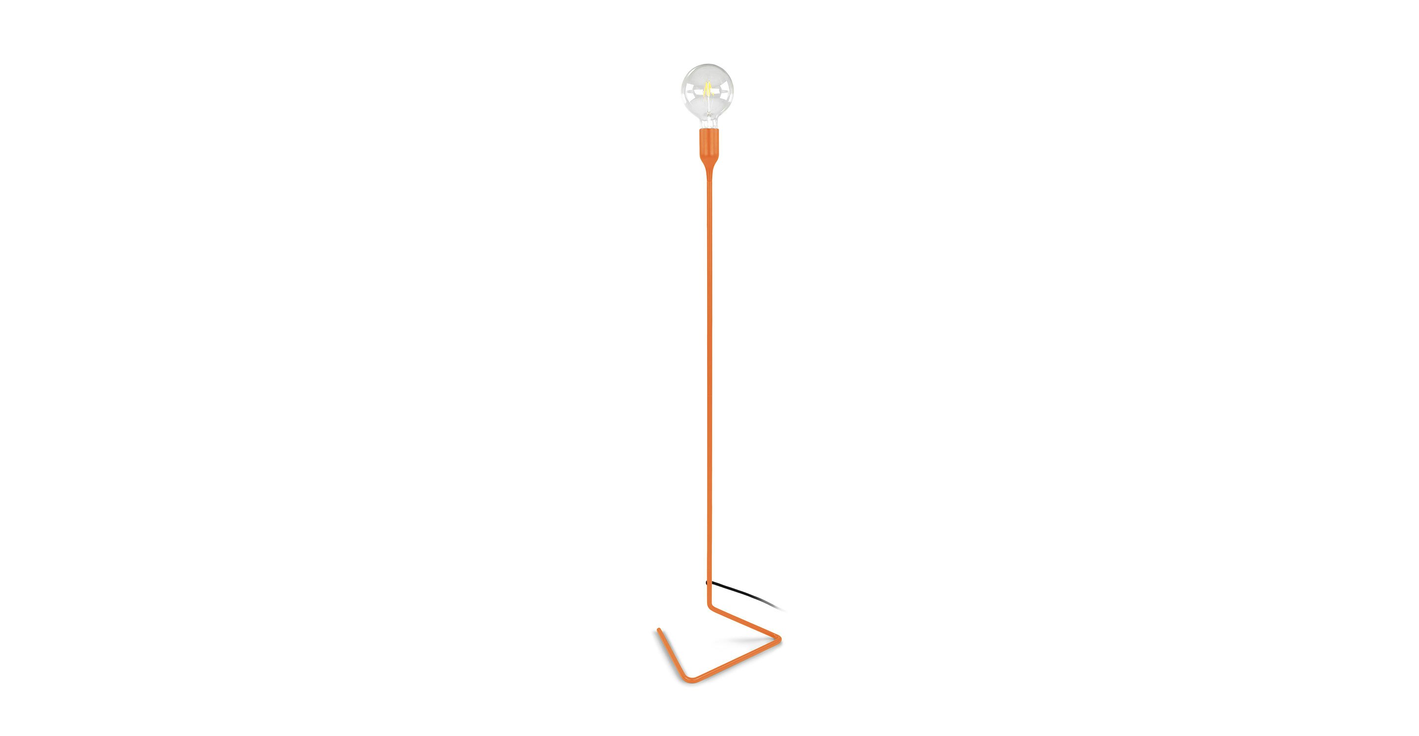 Elbo Orange Floor Lamp