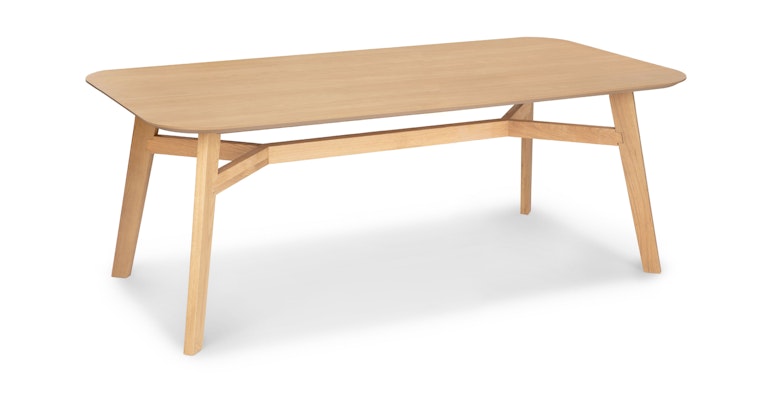 Ventu Light Oak Dining Table for 6 - Primary View 1 of 12 (Open Fullscreen View).