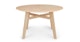 Ventu Light Oak Round Dining Table - Gallery View 1 of 11.