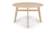 Ventu Light Oak Round Dining Table - Gallery View 4 of 11.