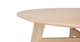 Ventu Light Oak Round Dining Table - Gallery View 9 of 11.