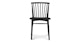 Rus Black Dining Chair - Gallery View 5 of 15.