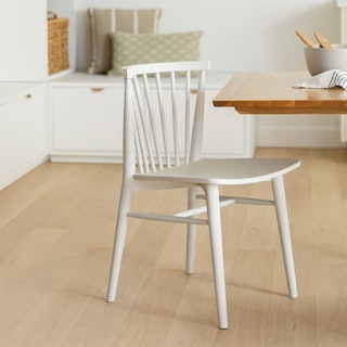 Rus White Dining Chair