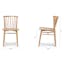 The Rus Dining Chair x Wanda Seat Cushion Bundle - Gallery View 1 of 7.