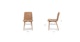 Kissa Canyon Tan Light Oak Dining Chair - Gallery View 17 of 17.