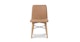 Kissa Canyon Tan Light Oak Dining Chair - Gallery View 3 of 17.