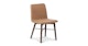 Kissa Canyon Tan Matte Walnut Dining Chair - Gallery View 1 of 15.