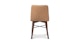 Kissa Canyon Tan Matte Walnut Dining Chair - Gallery View 4 of 15.