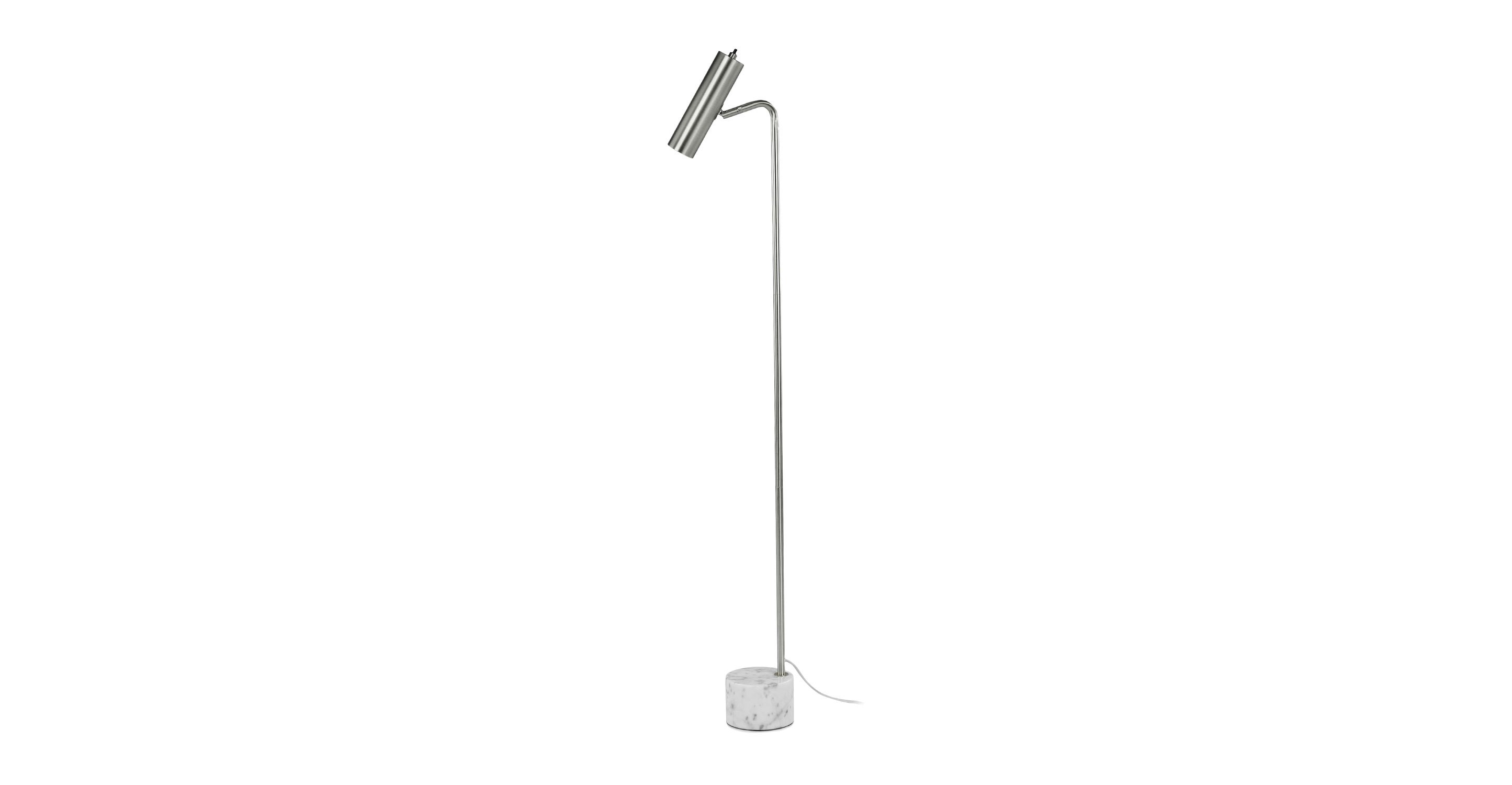 Nickel Crane 59" Standing LED Floor Lamp | Article