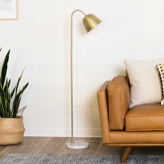 Lissom Floor Lamp - Brass