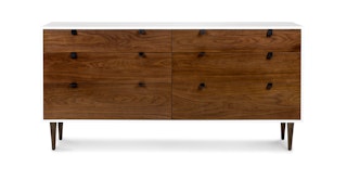 Light Wood Dressers Article, Double Dresser Light Wood
