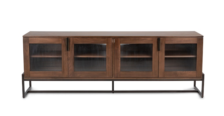 Oscuro Walnut 73" Cabinet - Primary View 1 of 14 (Open Fullscreen View).