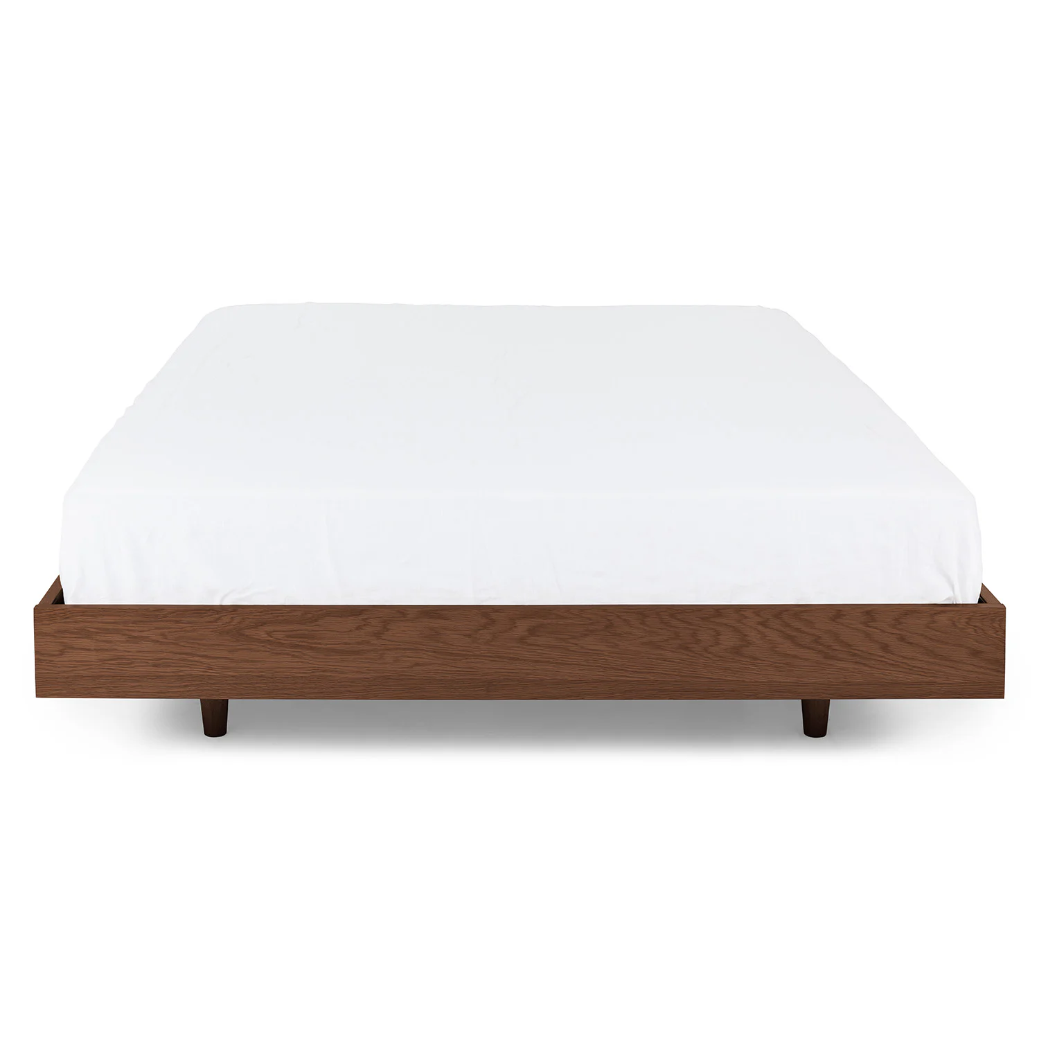 Basi Queen Bed Frame Walnut - Stylish & Durable