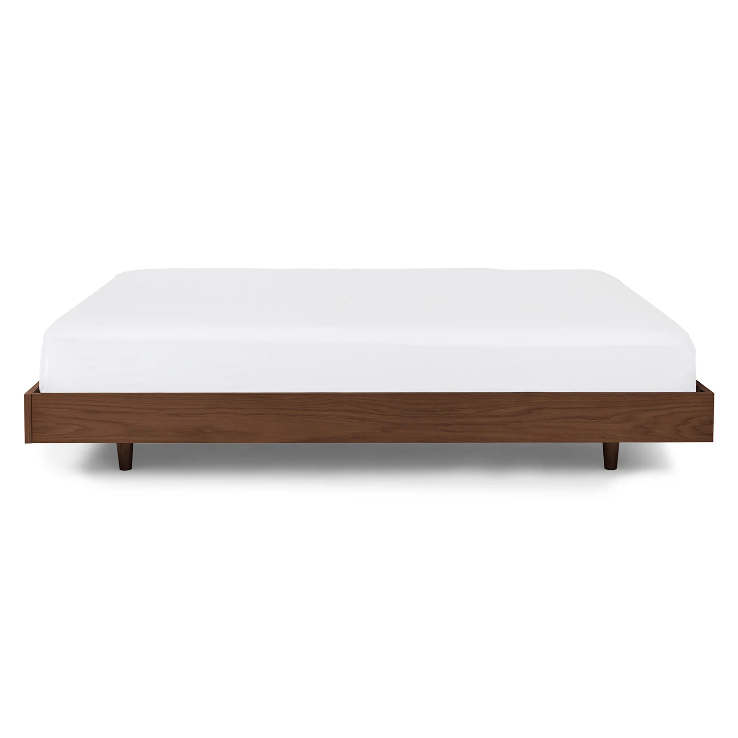 Basi Queen Bed Frame Walnut - Stylish & Durable