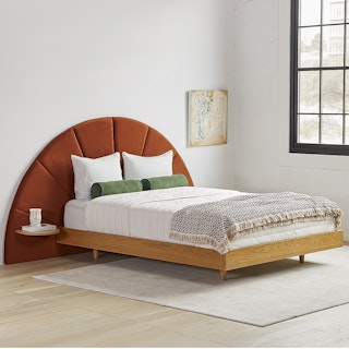 Contemporary, Mid Century & Modern Queen Sized Bed Frames