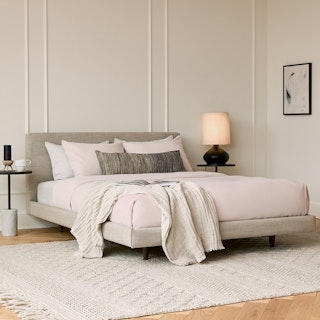Tessu Clay Taupe Queen Bed