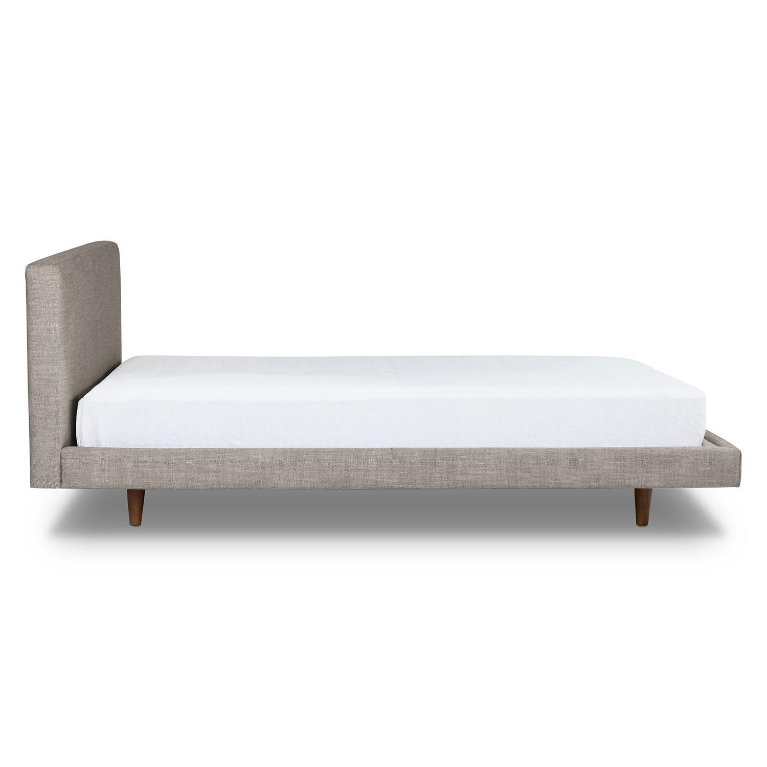 Tessu King Low Profile Upholstered Bed - Thumbnail 4