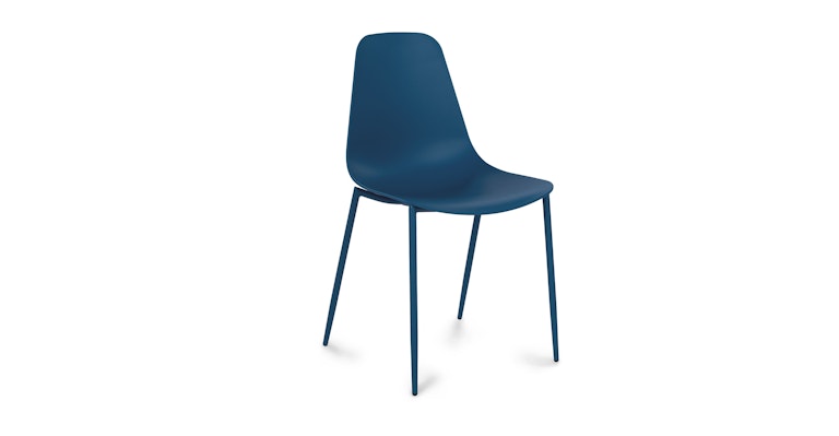 Svelti Navy Blue Dining Chair - Primary View 1 of 11 (Open Fullscreen View).
