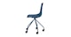 Svelti Navy Blue Office Chair - Gallery View 3 of 10.