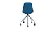 Svelti Navy Blue Office Chair - Gallery View 4 of 10.