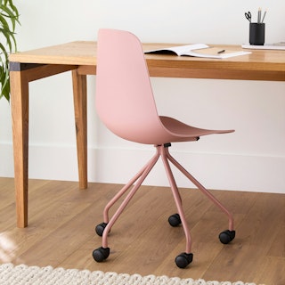 Svelti Dusty Pink Office Chair