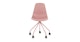 Svelti Dusty Pink Office Chair - Gallery View 3 of 11.
