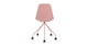 Svelti Dusty Pink Office Chair - Gallery View 5 of 11.