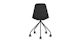 Svelti Pure Black Office Chair - Gallery View 5 of 11.