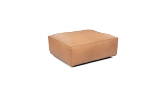 Solae Canyon Tan Ottoman