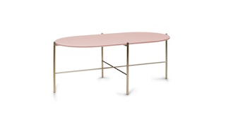 Silicus Pink Oblong Coffee Table - Primary View 1 of 10 (Click To Zoom).