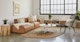 Solae Canyon Tan Right Arm Modular Sofa - Gallery View 2 of 11.