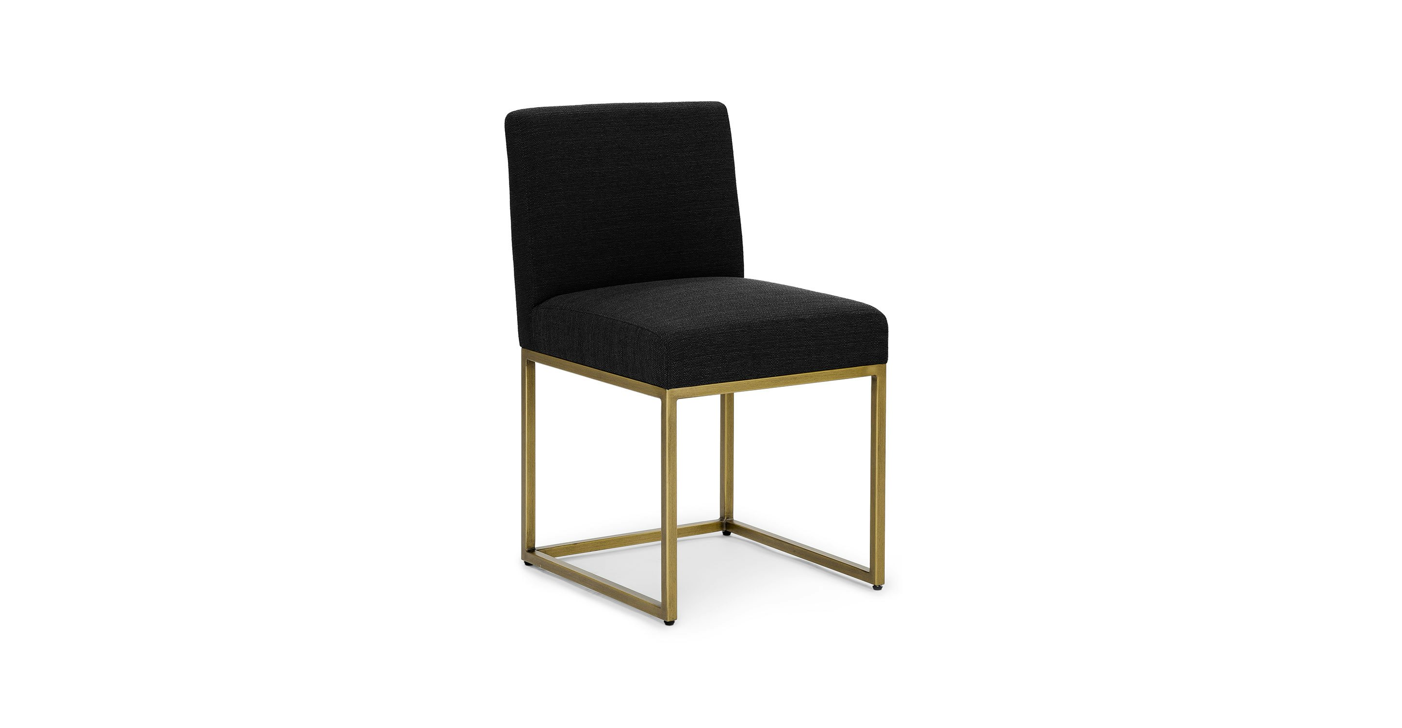 Oscuro Pure Black Dining Chair Article