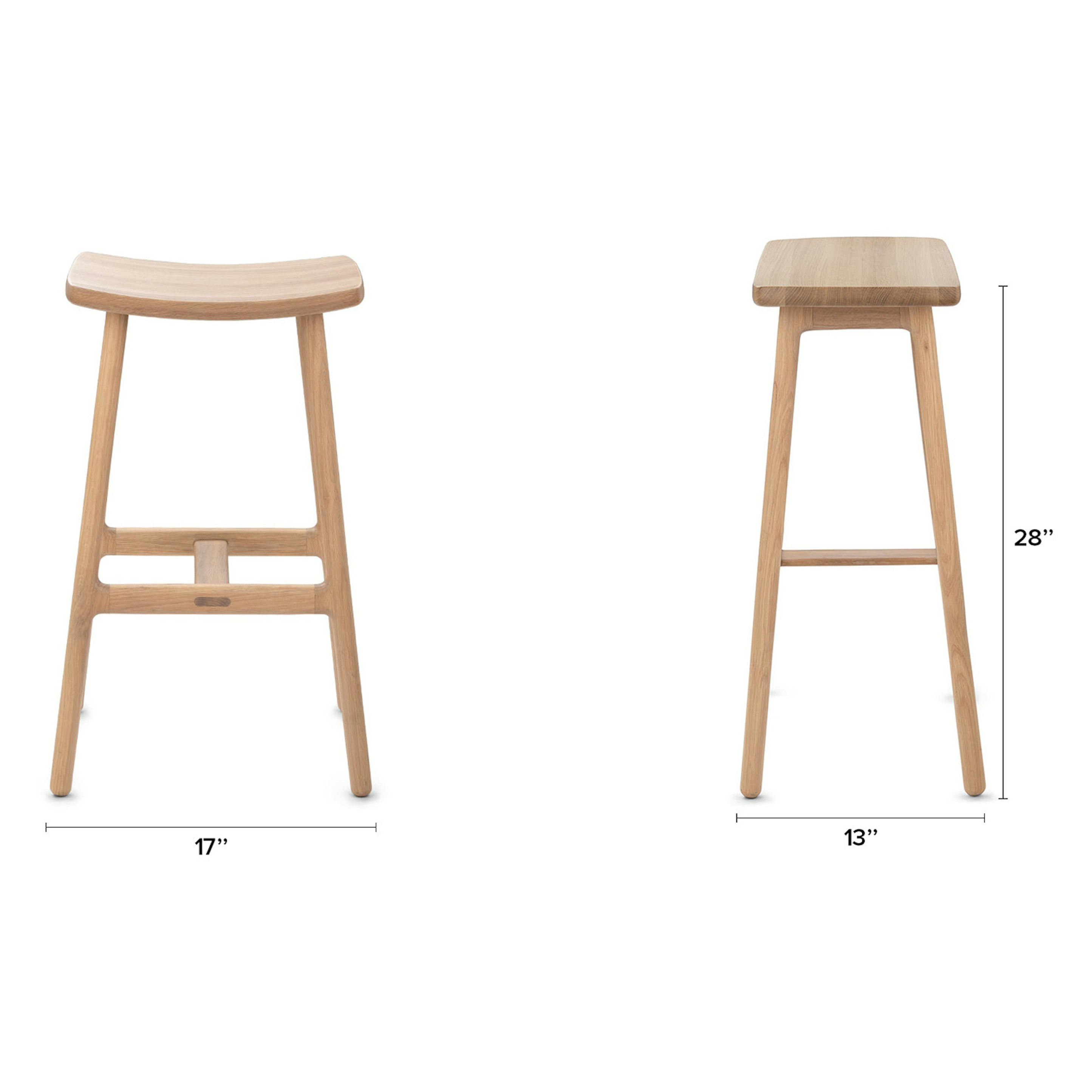 Light oak counter stool discount