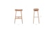 Esse Canyon Tan Light Oak Counter Stool - Gallery View 13 of 13.