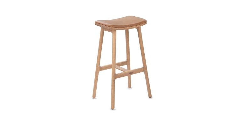 Esse Canyon Tan Light Oak Counter Stool - Primary View 1 of 13 (Open Fullscreen View).