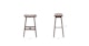 Esse Canyon Charcoal Matte Walnut Counter Stool - Gallery View 11 of 11.