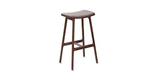 Esse Canyon Charcoal Matte Walnut Counter Stool - Primary View 1 of 11 (Click To Zoom).