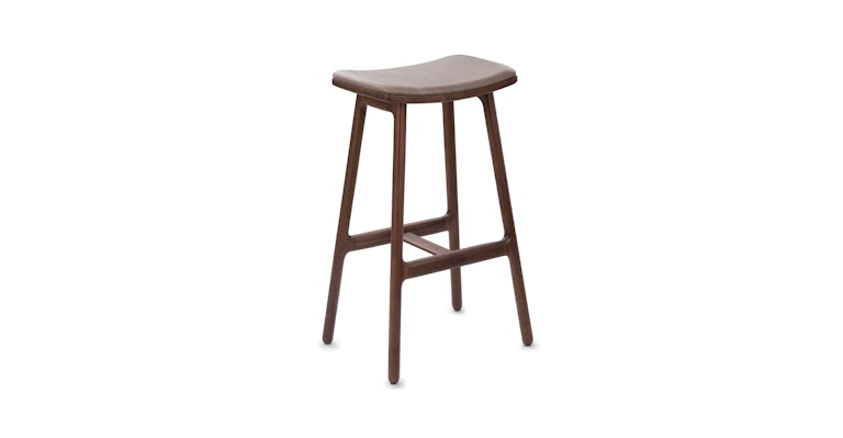 Esse Canyon Charcoal Matte Walnut Counter Stool - Primary View 1 of 11 (Open Fullscreen View).