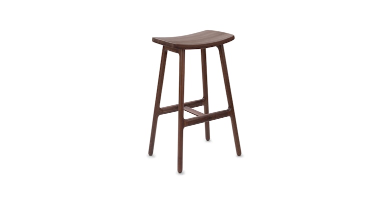 Esse Matte Walnut Counter Stool - Primary View 1 of 11 (Open Fullscreen View).