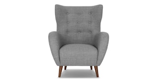Mod Jay Gray Armchair - Primary View 1 of 11 (Click To Zoom).