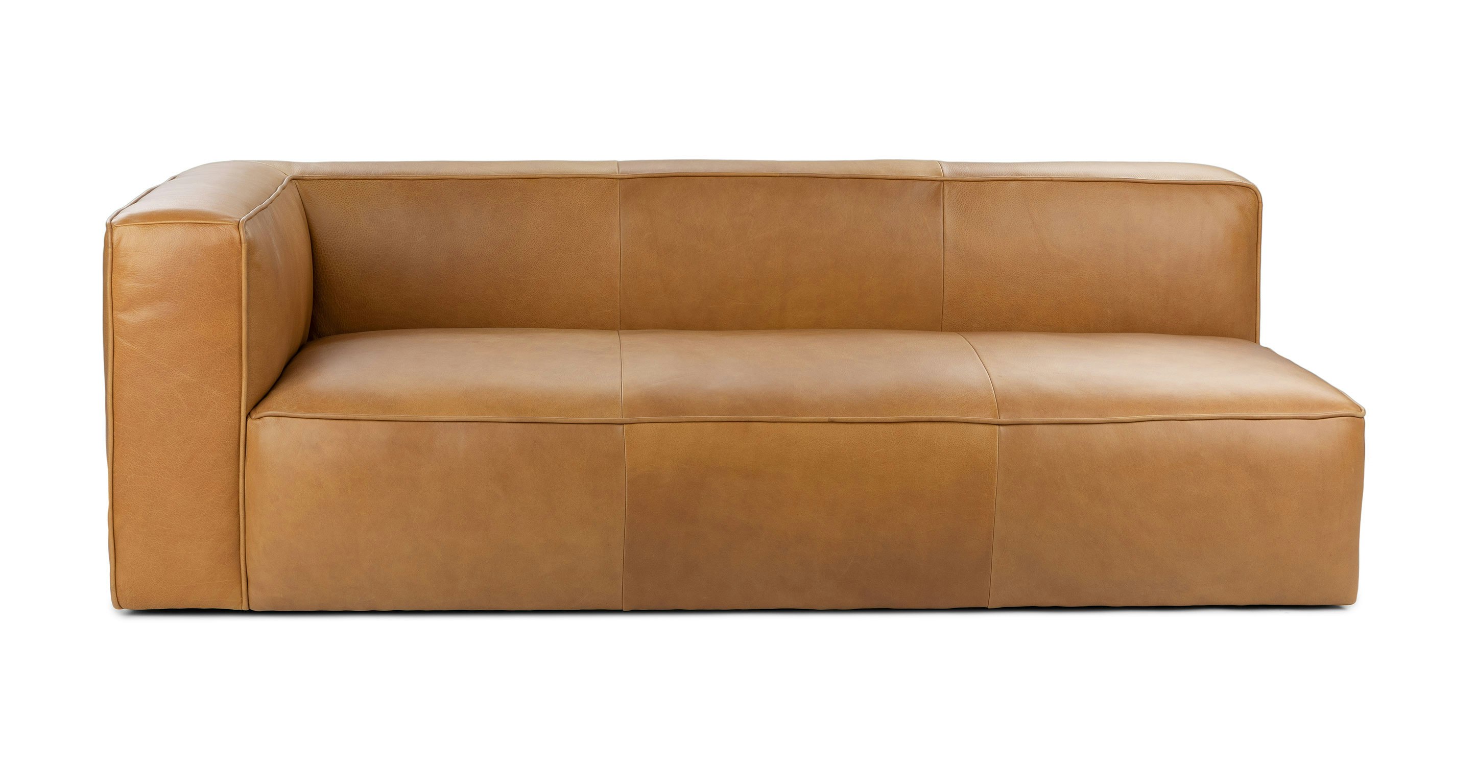 Mello Taos Tan Left Arm Sofa