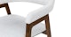 Savis Mist Gray Dining Chair - Gallery View 7 of 10.
