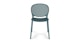 Dot Surf Blue Stackable Dining Chair - Gallery View 4 of 11.