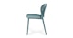Dot Surf Blue Stackable Dining Chair - Gallery View 5 of 11.