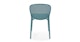 Dot Surf Blue Stackable Dining Chair - Gallery View 5 of 10.