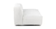 Solae Chill White Left Armless Chaise Module - Gallery View 6 of 11.
