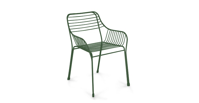 Caya Grasshopper Green Dining Armchair - Primary View 1 of 10 (Open Fullscreen View).