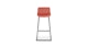 Anco Quince Red Bar Stool - Gallery View 2 of 12.