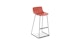 Anco Quince Red Bar Stool - Gallery View 1 of 12.