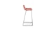 Anco Quince Red Bar Stool - Gallery View 3 of 12.